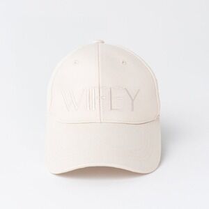 Miss to Mrs Wifey Baseball Cap Cream Embroidered Adjustable Bridal Hat New